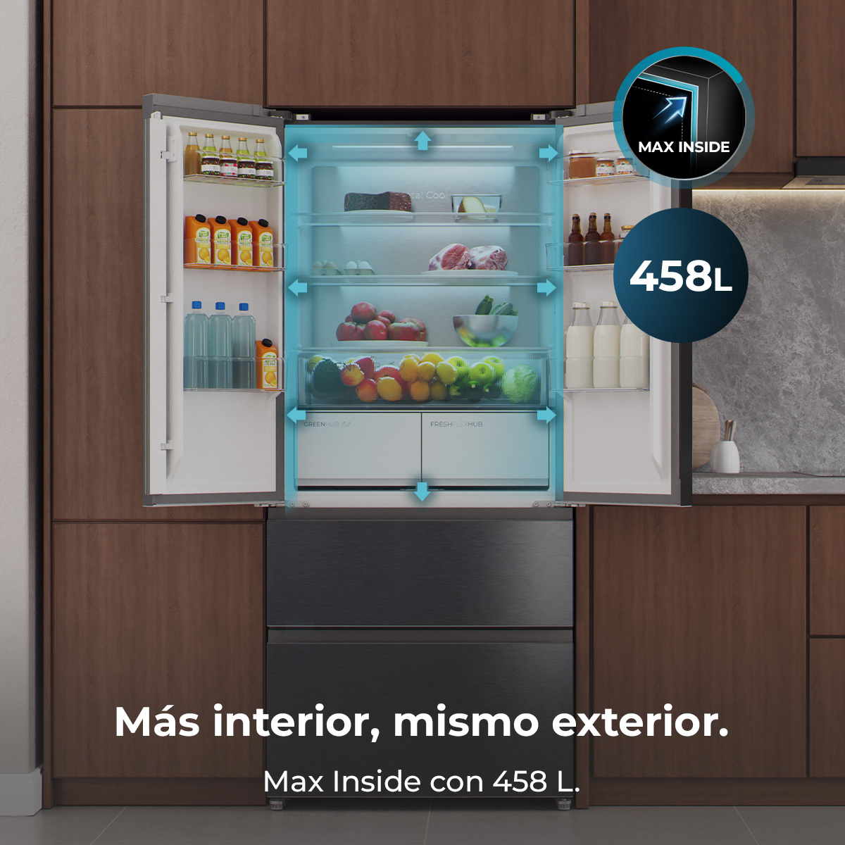 Bolero CoolMarket F2D 458 SBI Dark E | Envío, instalación y retirada RAEE gratis – foto detalle 4